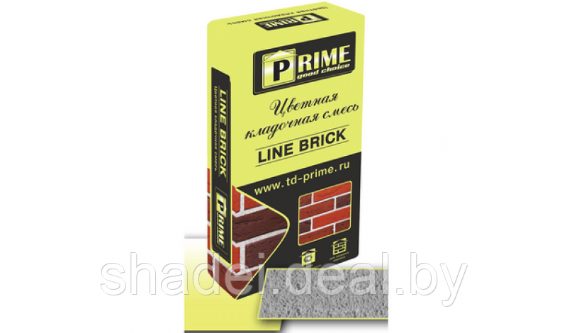 Цветная кладочная смесь Prime "Line Brick Wasser" 4073 Жемчужная 25 кг - фото 1 - id-p173155130