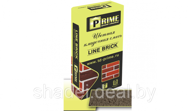 Цветная кладочная смесь Prime "Line Brick Klinker" 7403 Кремовая 25 кг - фото 1 - id-p173155151