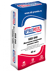 Монтажно-кладочная клеевая смесь Promix КSB 040