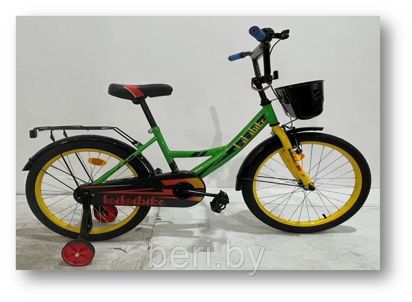 M20-4GYR Велосипед детский Loiloibike 20",с ручным тормозом