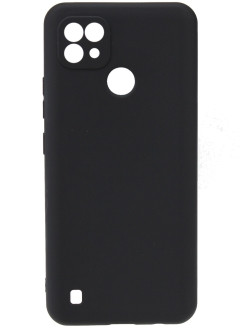 Чехол-накладка для Realme C21 (силикон) черный с защитой камеры - фото 2 - id-p173156654