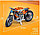 QL0476 Конструктор Zhe Gao Technic "Гоночный мотоцикл", 411 деталей, Аналог Лего Technic, фото 2