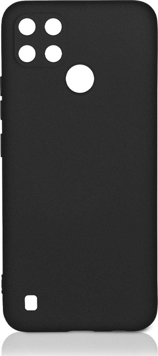 Чехол-накладка для Realme C21Y / C25Y (силикон) черный с защитой камеры - фото 2 - id-p173156966