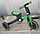 T801 Детский велосипед беговел 2в1 Delanit, съемные педали, зеленый, Trimily, фото 2