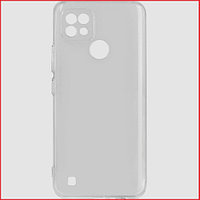 Чехол-накладка для Realme C21 (силикон) прозрачный с защитой камеры