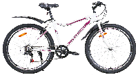 Велосипед Avenger C260W 26" белый-фиолетовый