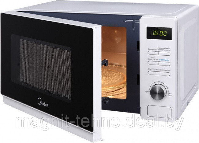 Микроволновая печь Midea AM720C4E-W - фото 2 - id-p173169626