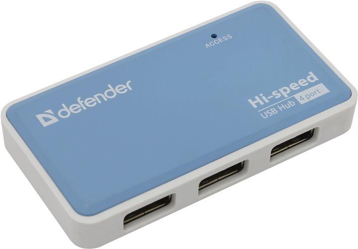 USB-хаб Defender Quadro Power (83503) - фото 1 - id-p173171251
