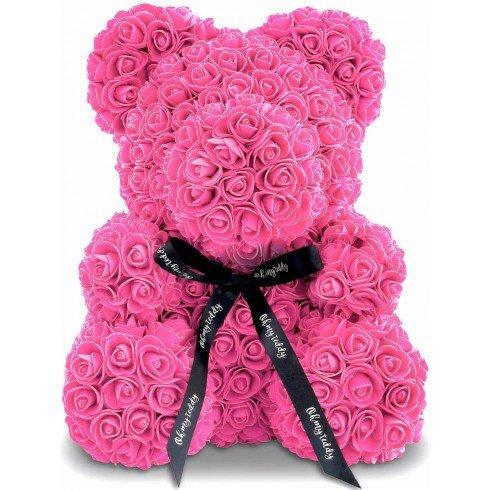 Медведь из 3D роз