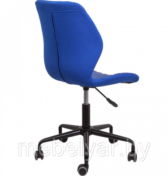 Кресло поворотное DELFIN, ECO/ткань, синий AksHome - фото 2 - id-p173179485