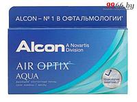 Контактные линзы Alcon Air Optix Aqua (3 линзы / 8.6 / -1)