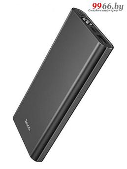 Внешний аккумулятор Hoco Power Bank J68 10000mAh черный пауэрбанк  портативная зарядка для телефона