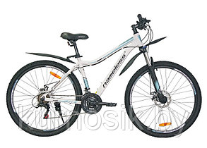Велосипед Nameless J7300DW 27.5" бело-зеленый 2022