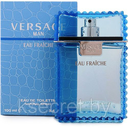 Versace Man eau Fraiche edt (туалетная вода) (1 мл) - фото 2 - id-p173181275