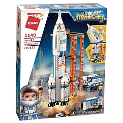 Детский конструктор Ракета космический корабль станция арт. 1140 аналог лего