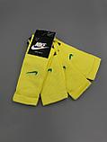 Желтые носки Nike/ удлиненные носки/ носки с резинкой/ яркие носки, фото 3