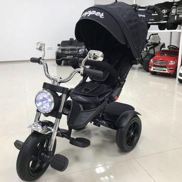 Детский трёхколёсный велосипед Chopper Trike CH1G (бирюзовый) надувные колеса 12/10 - фото 4 - id-p173187317