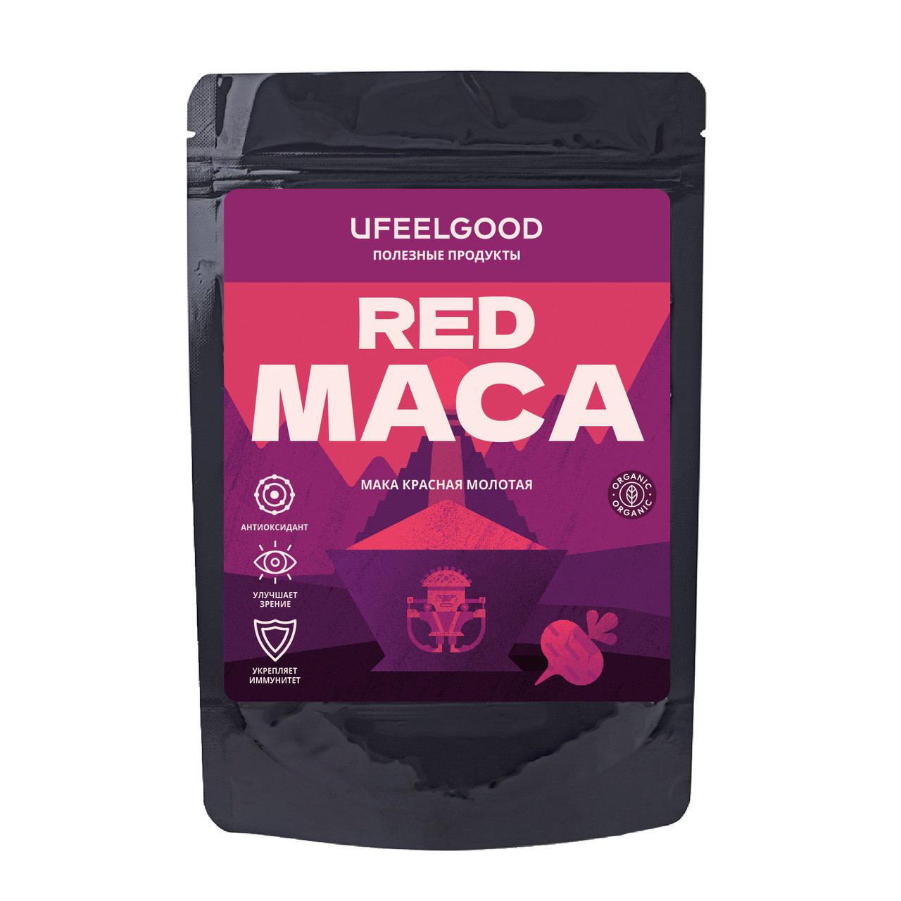 Мака Перуанская красная молотая UFEELGOOD 150 г