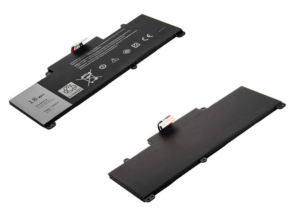Батарея 74XCR 3,7V 18Wh для ноутбука Dell