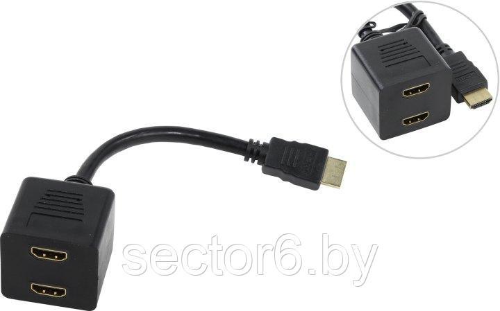 Telecom TA653 Кабель-адаптер HDMI  (19M)  -> 2xHDMI  (19F) TELECOM Telecom TA653 Кабель-адаптер HDMI  (19M)