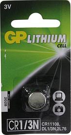 Батарея питания GP Lithium CR1/3N  (Li 3V) GP 11061026