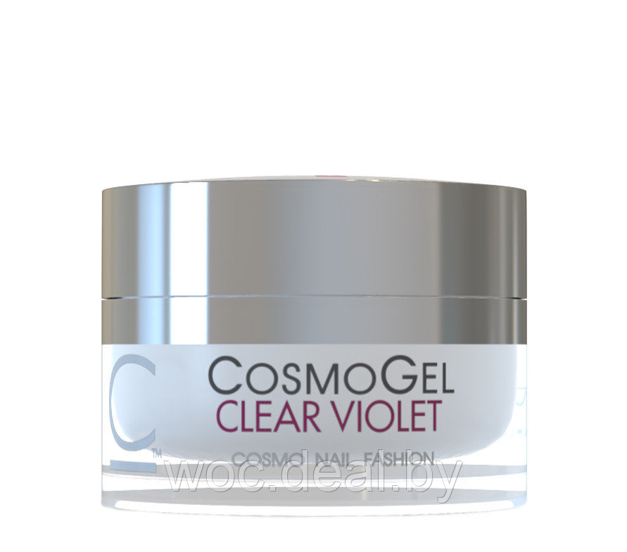 Cosmo Гель для наращивания Clear Violet, 15 мл - фото 1 - id-p173194088