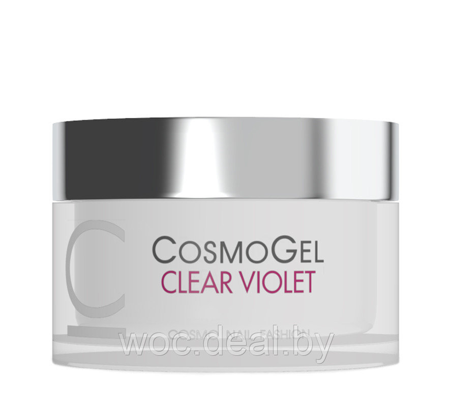 Cosmo Гель для наращивания Clear Violet, 50 мл - фото 1 - id-p173194089