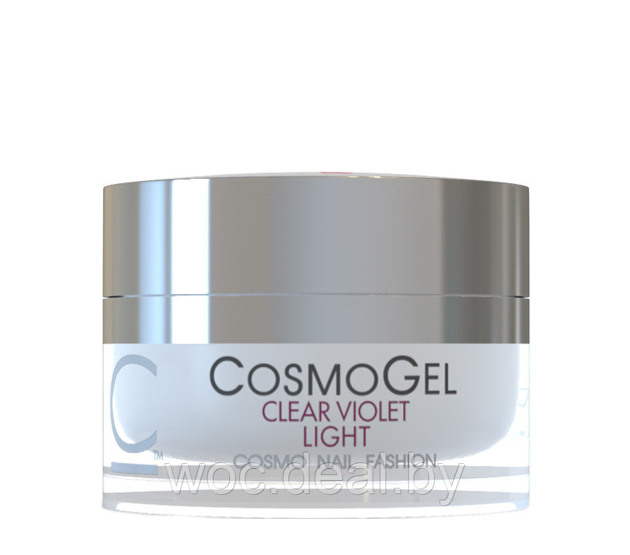 Cosmo Гель для наращивания Clear Violet Light, 15 мл - фото 1 - id-p173194090