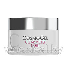 Cosmo Гель для наращивания Clear Violet Light, 50 мл