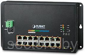 коммутатор PLANET Technology Corporation. PLANET WGS-4215-16P2S IP40, IPv6/IPv4, 16-Port 1000T 802.3at PoE +