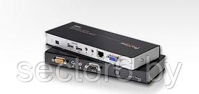 Удлинитель ATEN USB VGA/Audio Cat 5 KVM Extender with Deskew (1280 x 1024@300m) ATEN CE770-AT-G