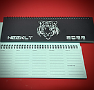 Еженедельник (weekly) 297*105 мм, фото 5