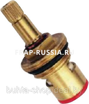 Кран-букса 1/2" (90°, 15 шлицов) Frap, F52-2