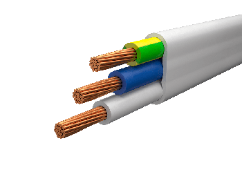 Провод ПУГНПу 3х1,5 белый