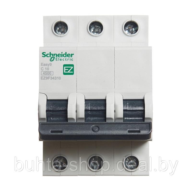Автоматический выключатель EASY9 3P 16A 4,5кA х-ка C, Schneider Electric, арт.EZ9F34316 - фото 1 - id-p173227325