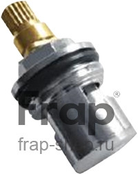 Кран-букса для переключателя на фильтр Frap F52-10 (1/2", 90°, 20 шлицов) - фото 1 - id-p173229325
