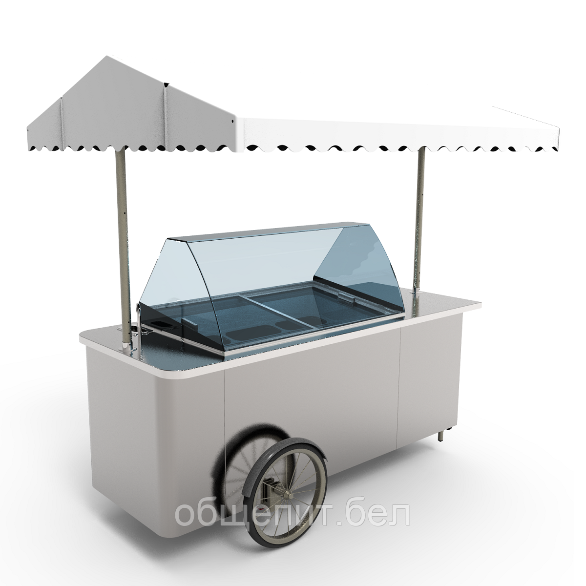 Мобильная витрина для продажи мороженого ELEGANTE