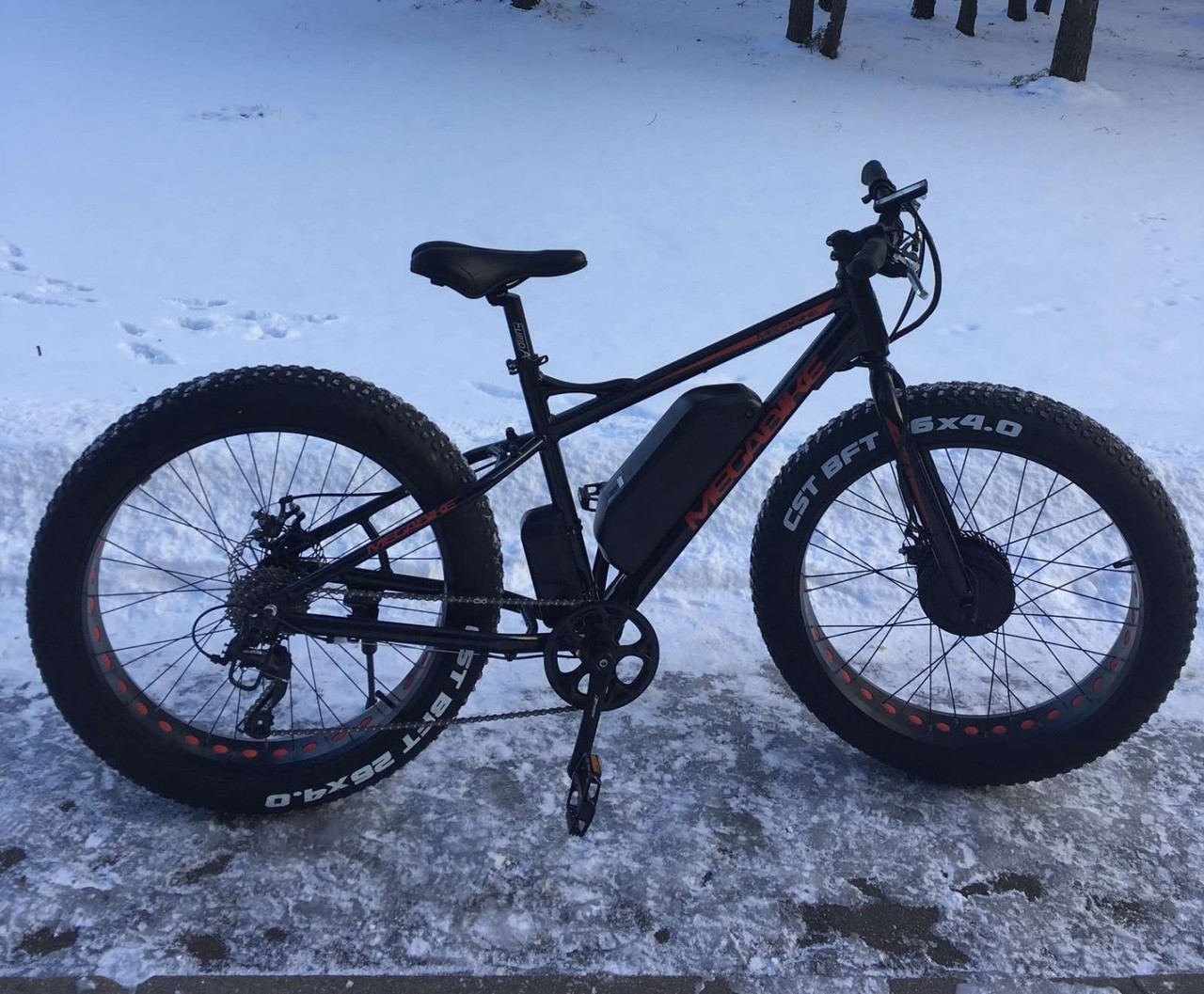 Электровелосипед Fat Bike Ti-Mount 500W 2022 - фото 1 - id-p173242882