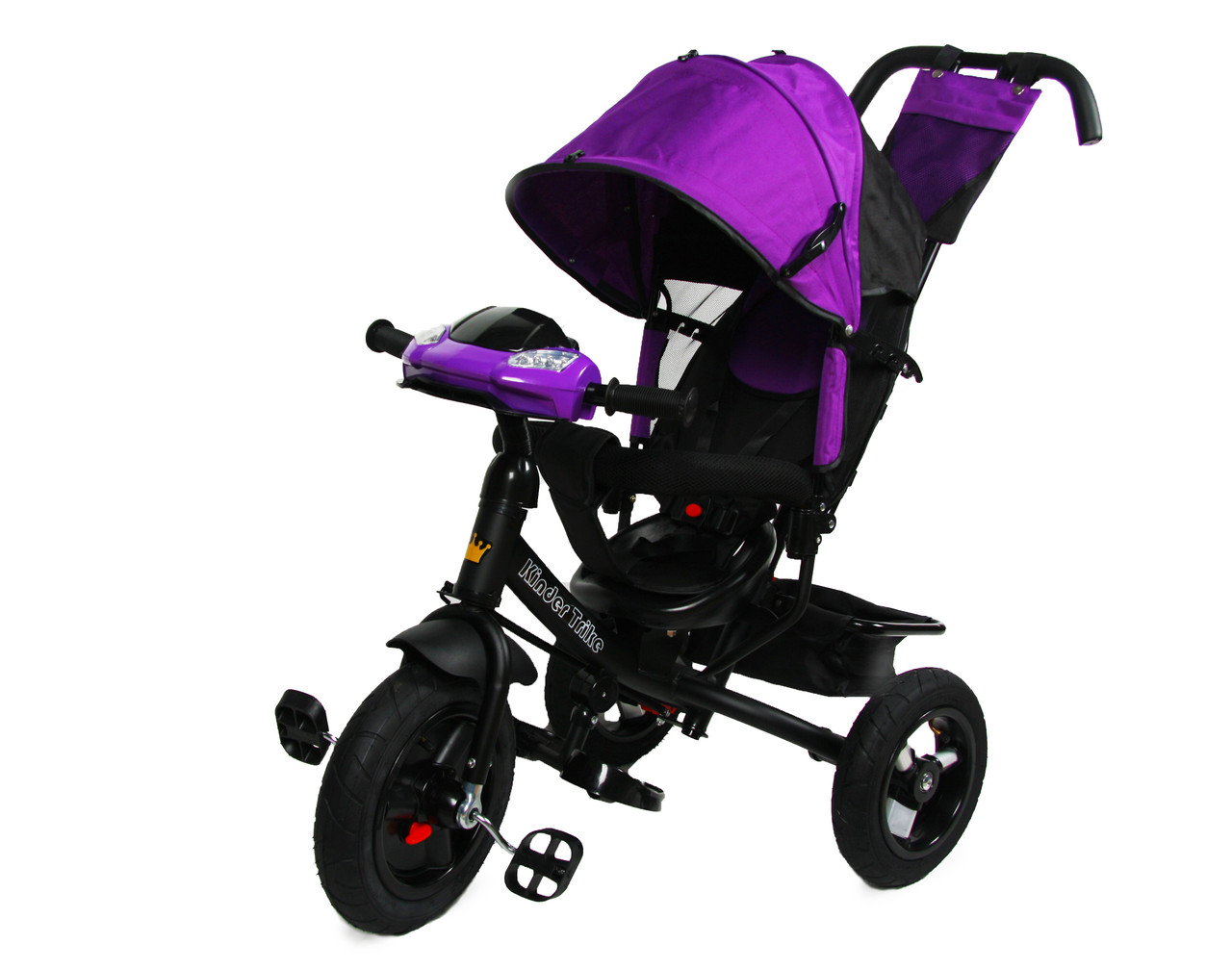Детский трехколесный велосипед Kinder Trike Expert 5588А-1 фиолетовый - фото 1 - id-p173244866