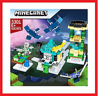 JP5301 Конструктор MY WORLD Герои из кубиков, 456 деталей, Аналог Лего Майнкрафт Lego Minecraft, Майнкрафт