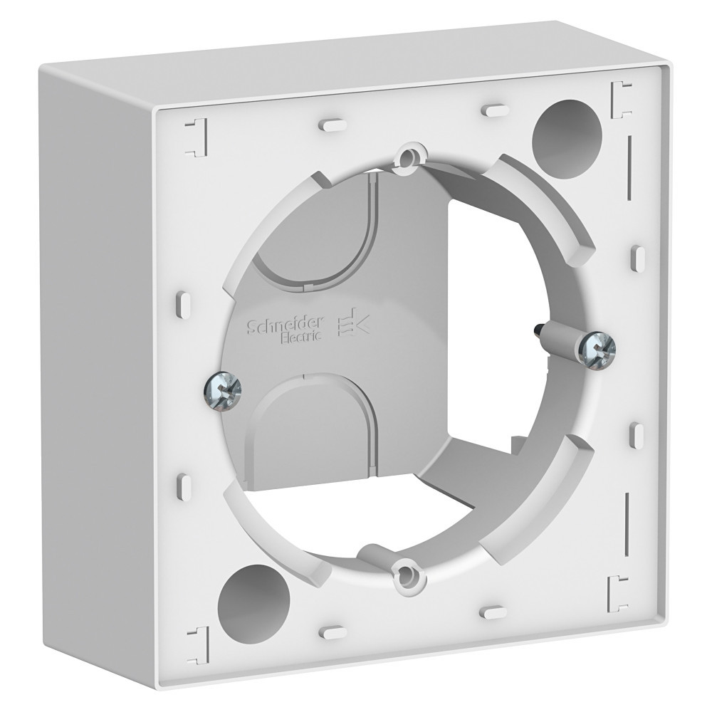 Коробка для наружного монтажа, цвет Белый (Schneider Electric ATLAS DESIGN) - фото 1 - id-p173247125