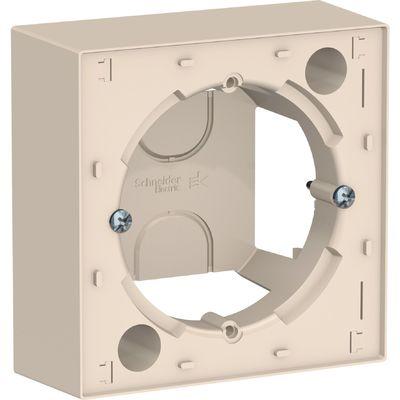 Коробка для наружного монтажа, цвет Бежевый (Schneider Electric ATLAS DESIGN) - фото 1 - id-p173251214