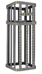 Сетка на трубу (300х300х500) Гефест ЗК 35/40/45 под шибер
