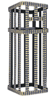 Сетка на трубу (250х250х500) Гефест ЗК 18/25/30, Гром 30 под шибер