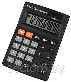 Калькулятор бухгалтерский Citizen SDC022SR черный 10-разр. CITIZEN SDC022SR