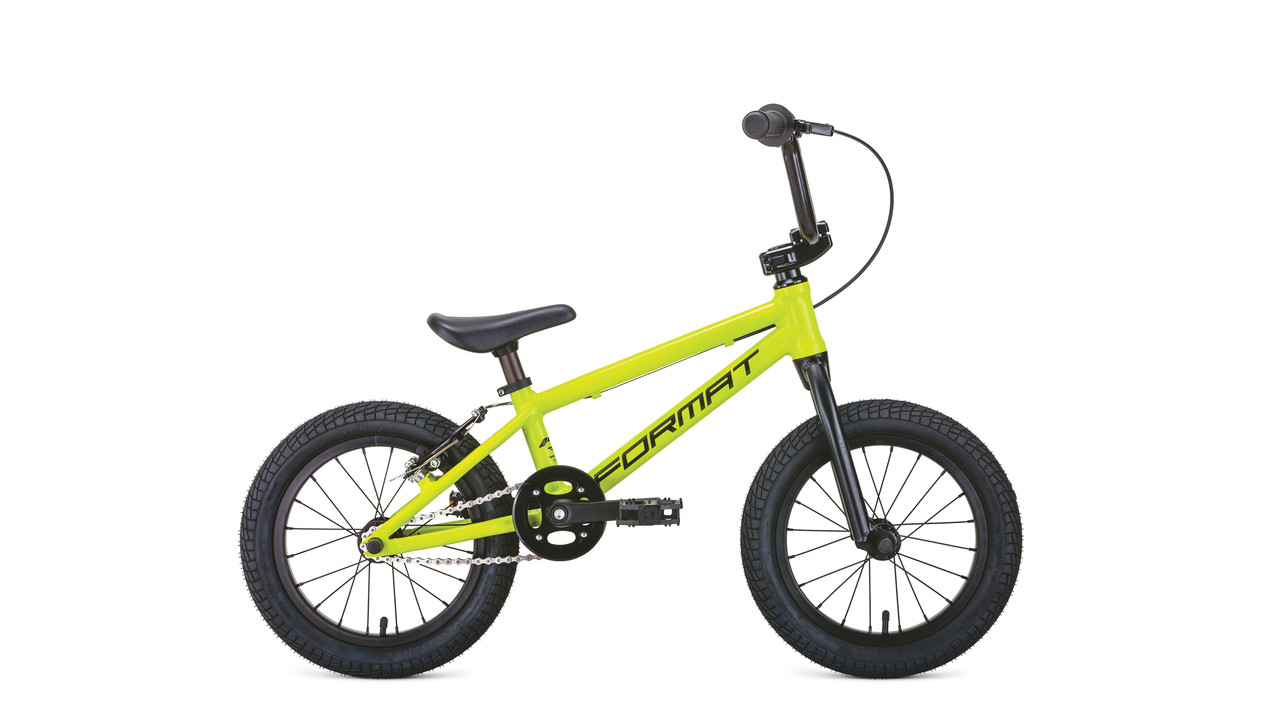 Велосипед детский Format kids bmx 14" желтый - фото 1 - id-p173262258