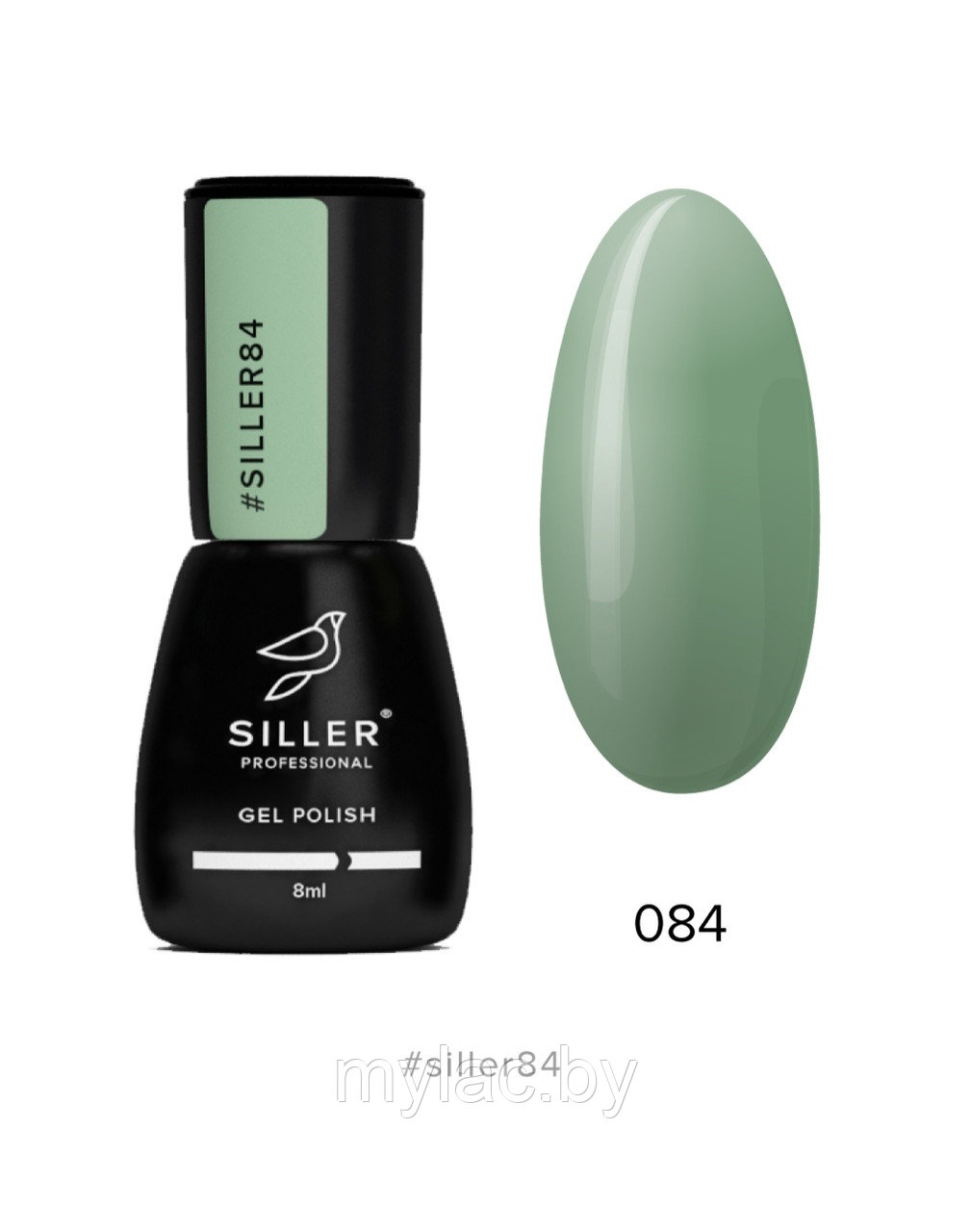 Гель-лак Siller №84 (светло-оливковый), 8мл