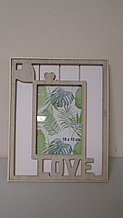 6501 Фоторамка "Love",20*25 см