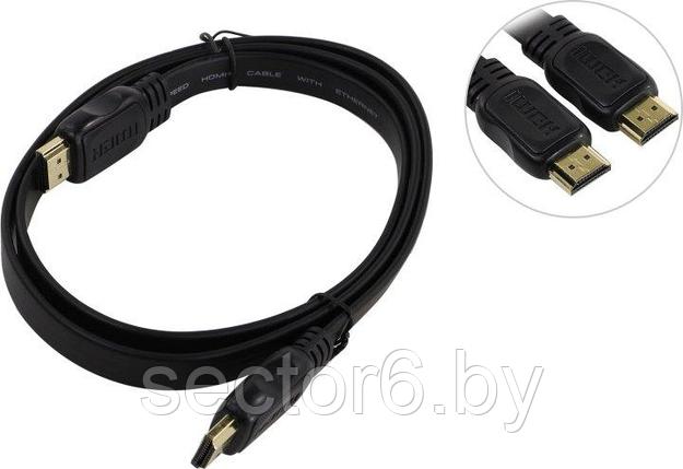 HARPER DCHM-441 Кабель HDMI to HDMI (19M -19M) 1м ver1.4 плоский HARPER HARPER DCHM-441 Кабель HDMI to HDMI, фото 2