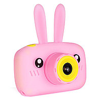 Детская цифровая камера зайчик  Fun Camera Rabbit Розовый